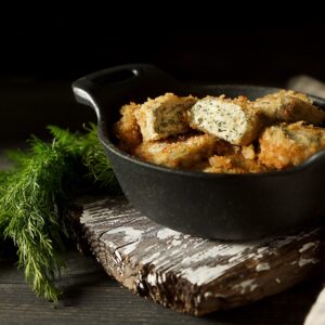 Вегетаріанські нагетси з кропом